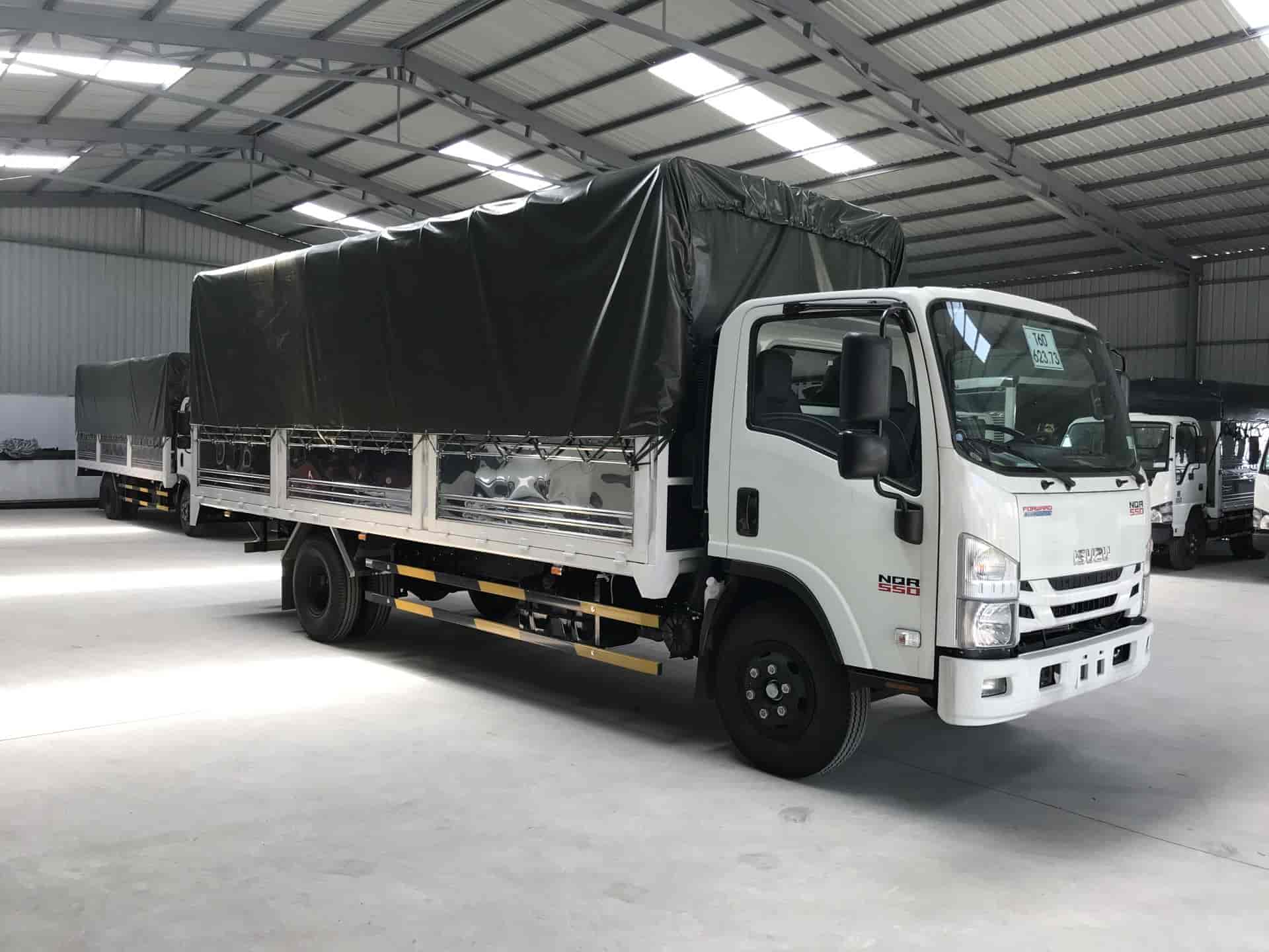 Thay KÍNH chắn gió xe tải Isuzu 5 tấn